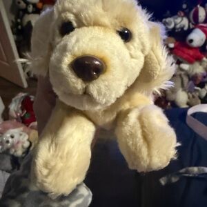Plush Golden Dog Toy